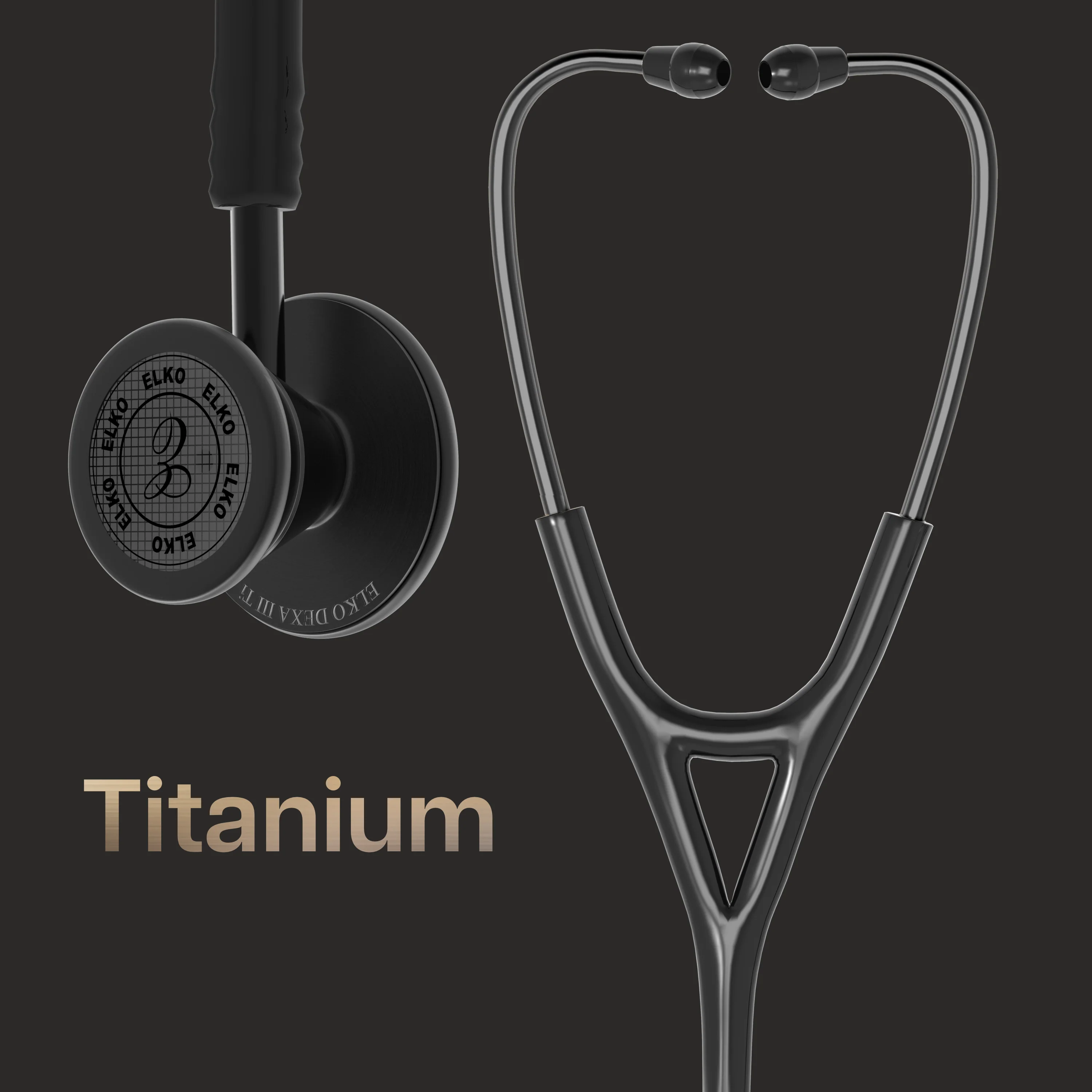 ELKO Titanium Stethoscopes